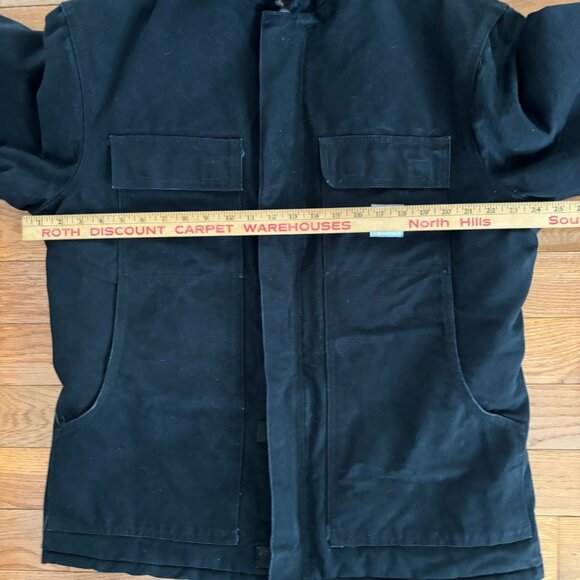 Vintage Carhartt C03 Jacket Black Work Chore Mens Size 42 Regular / L Y2K - Picture 10 of 12